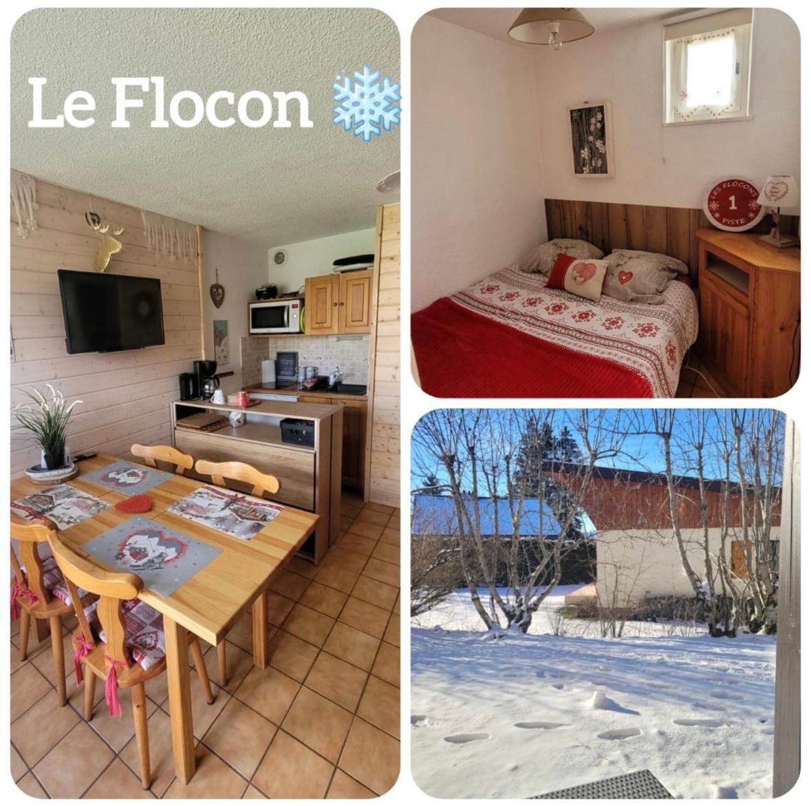 Appartement Le Flocon, Joli Petit Cocon 4 Pers En Rez De Jardin Draps Inclus Les Rousses Eksteriør bilde